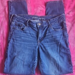 Old Navy Women's Dark Blue Skinny Jeans